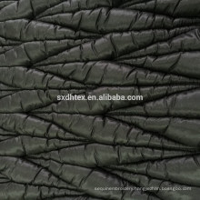 fashionable quilted fabric,100% NYLON spandex embroidered fabric,quilted fabric for down coat,jacket and garment fabric